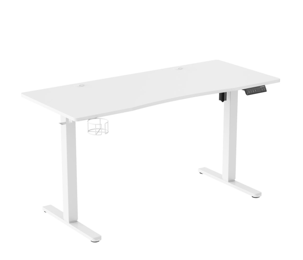 SILVER MONKEY Biurko elektryczne ED-140 white SMM026 - 1162663 - zdjęcie